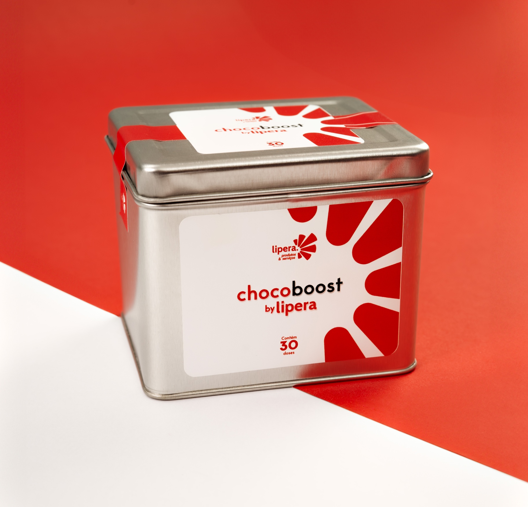 Embalagem Lipera Chocoboost