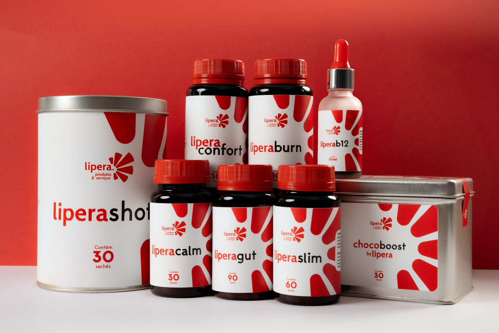 Linha completa Lipera Supplements